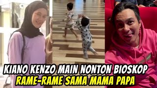 STAYCATION SEKELUARGA..KIANO KENZO NGEMALL NONTON BIOSKOP BARENG MAMA PAPA & KRU TWE