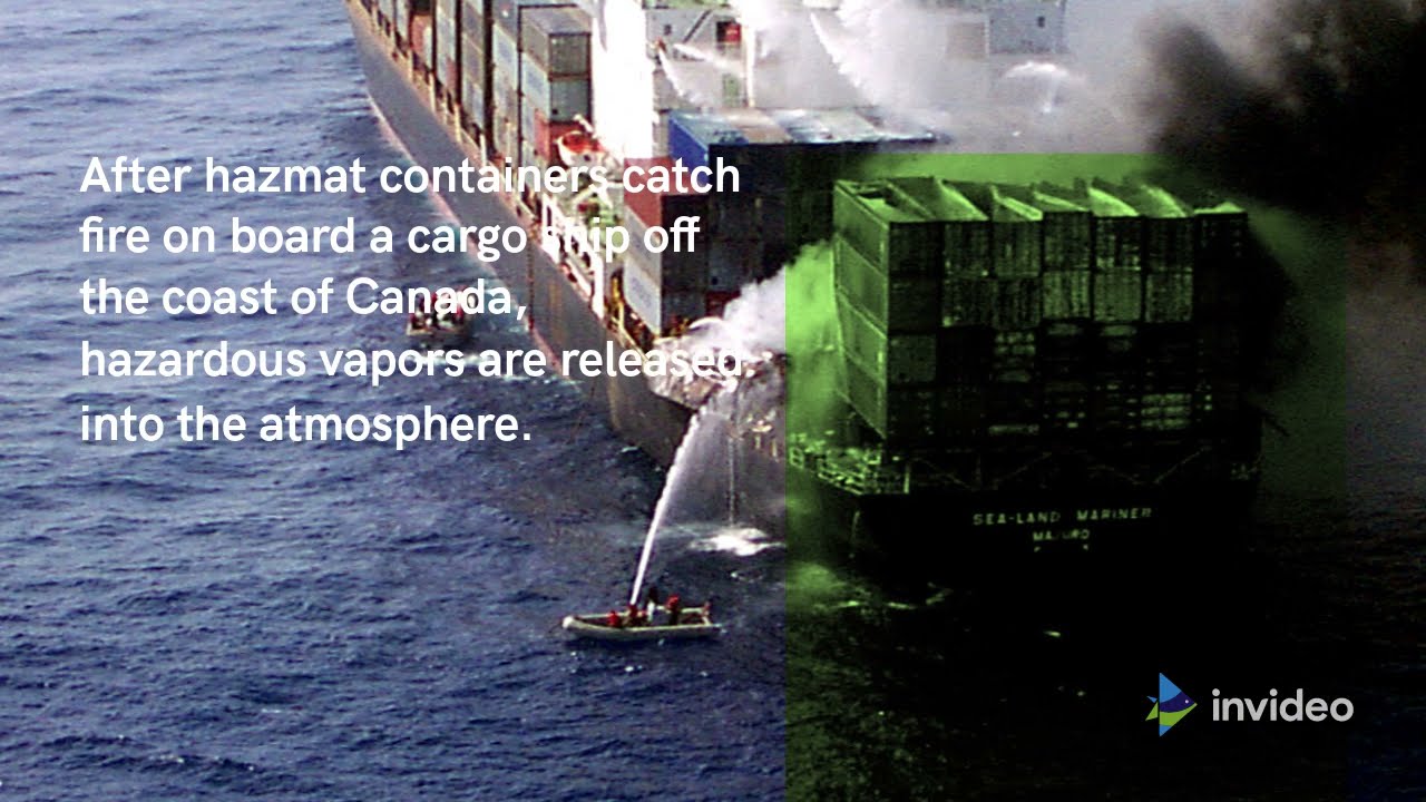 Again a fire on board container ship. Canada YouTube