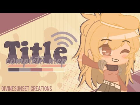 ‧₊˚D🥂S | Title | Gacha MEP |