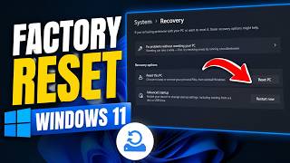 How to Factory Reset Windows 11 PC & Laptop | Keep My Files vs Remove Everything