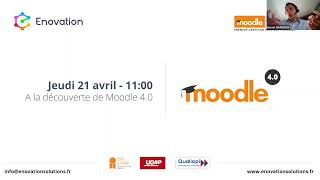 Webinaire Enovation | A la découverte de Moodle 4.0