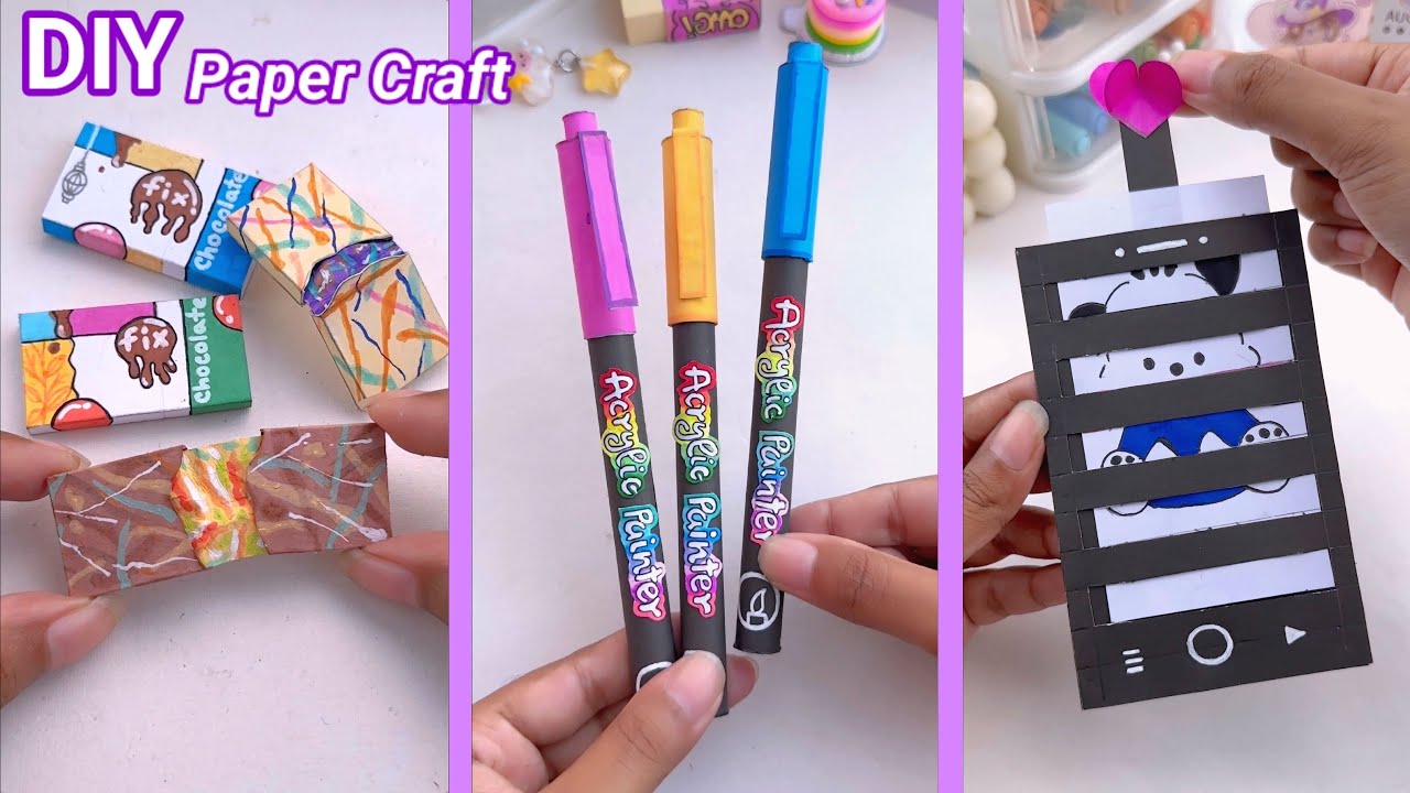 Paper Craft Easy Craft Ideas Miniature Craft How To Make DIY school paper-craft-easy-craft-ideas-miniature-craft-how-to-make-diy-school