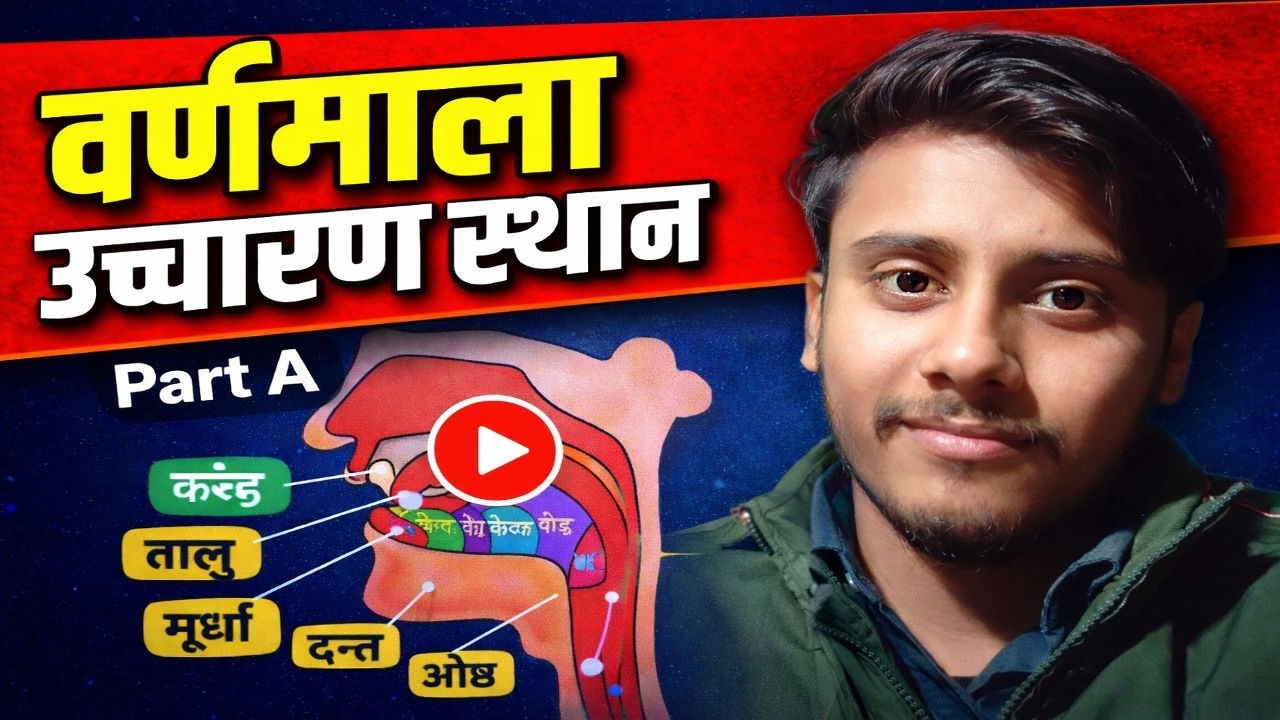 Part-A हिंदी वर्णमाला उच्चारण || Hindi Alphabet Pronunciation