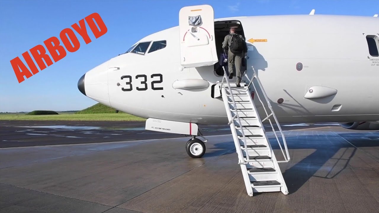 Boeing P-8A Poseidon Anti-Submarine Exercise