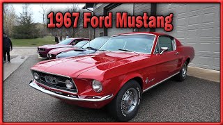 1967 Ford Mustang at Chanhassen Autoplex Cars & Caves Car Show