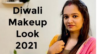 Diwali Make-up look 2021|| Dinu Sarath Vlogs || Dubai Malayali Youtuber