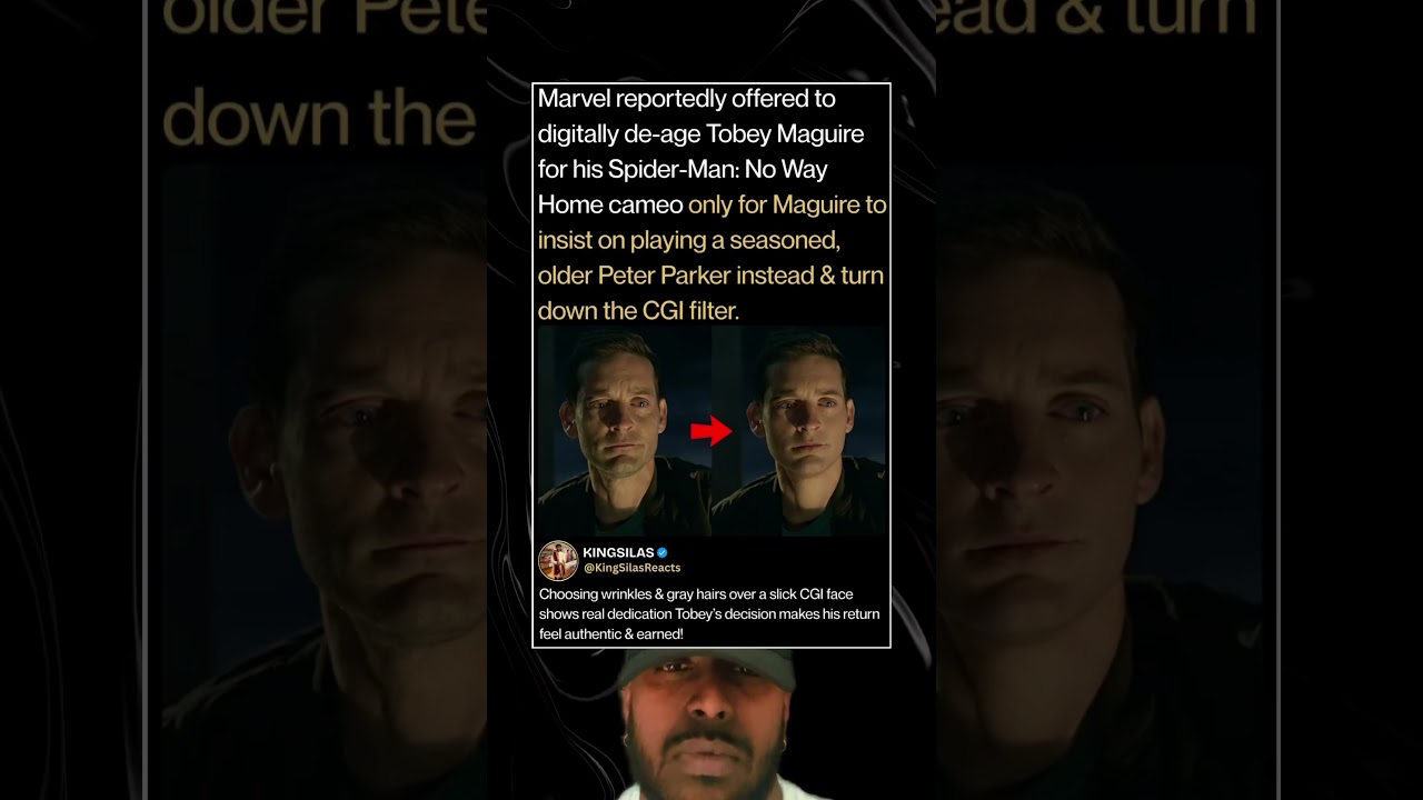 Why Tobey Maguire Refused to Be De-Aged in No Way Home! 🎥✨