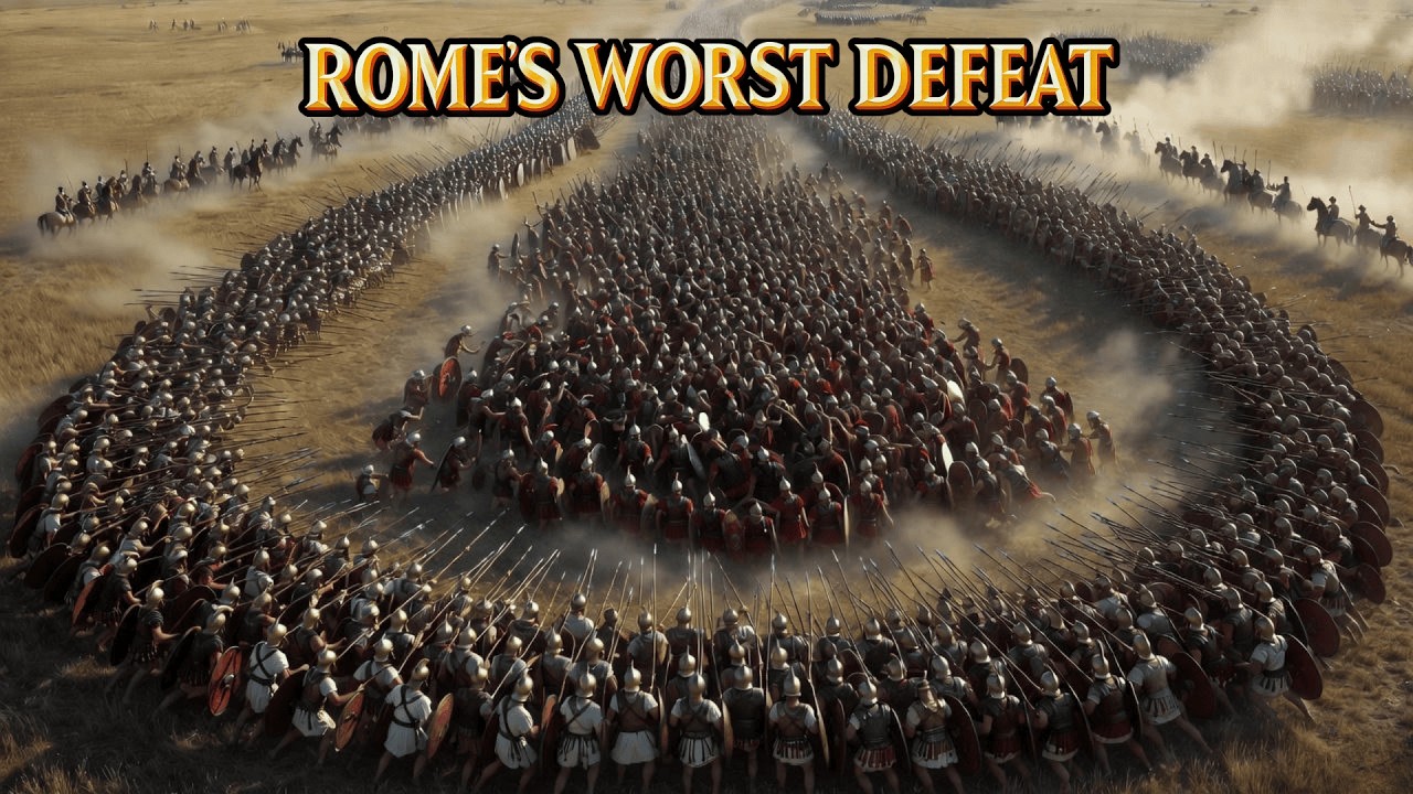 How Hannibal Destroyed 70,000 Romans — Cannae (216 BCE)