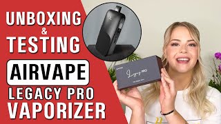 Unboxing & Testing the New Airvape Legacy Pro Vaporizer  | Puff Puff Palace