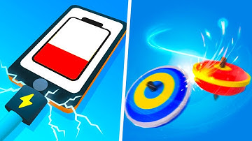 Cable Master |  Spinner Up Rush - Gameplay Walkthrough Max Levels (Part 1)