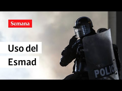 Policía justifica uso del Esmad en protestas en portal de las Américas | Semana Noticias