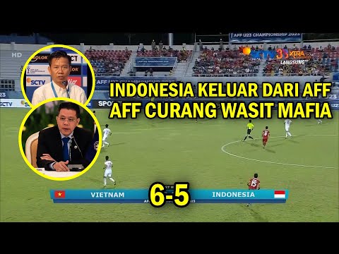 🔴 WASIT MAFIA INDONESIA KELUAR DARI AFF ‼️ Hasil Timnas Indonesia U-23 vs Vietnam di Final Harapanku