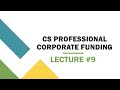 CS PROFESSIONAL - CORPORATE FUNDING - LECTURE #9 - ICDR PART 8 [#FPO] (EXPLAINATIONS IN ENGLISH)
