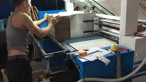 BZJ-A fully automatic flute laminating machine