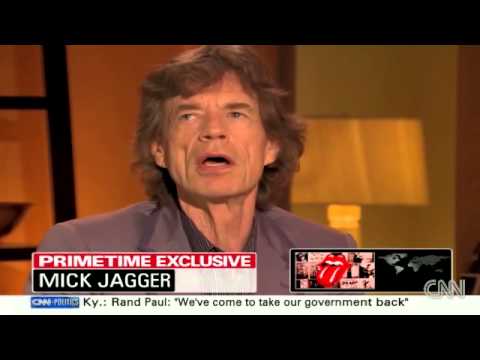 Mick Jagger talks to CNN about drugs and critics - YouTube