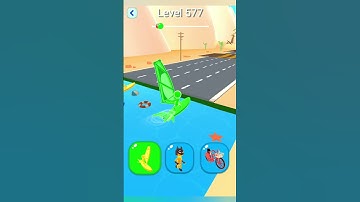 Shape Shifting 2 GAMEPLAY Level No -577 Walkthrough - New Update Car Racing #ShapeShifting #shorts