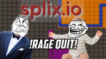 RAGE QUIT! - Splix.io Gameplay
