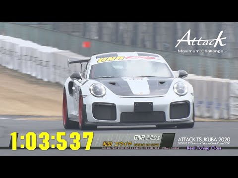 Attack Tsukuba 2020-0222「和田コウイチ//GNR ポルシェ」911