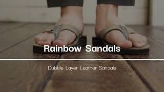 Rainbow Sandals ダブルレイヤーの経年変化！