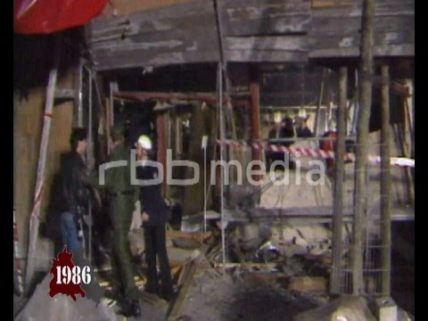 Attack on La Belle nightclub in Berlin, April 05, 1986