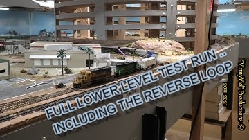 FULL TEST OF THE LOWER LEVEL INCLUDING THE REVERSE LOOP
