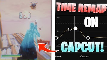 How to Time Remap on CAPCUT! (Tutorial)
