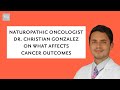 Naturopathic Oncologist Dr. Christian Gonzalez On What Affects Cancer Outcomes