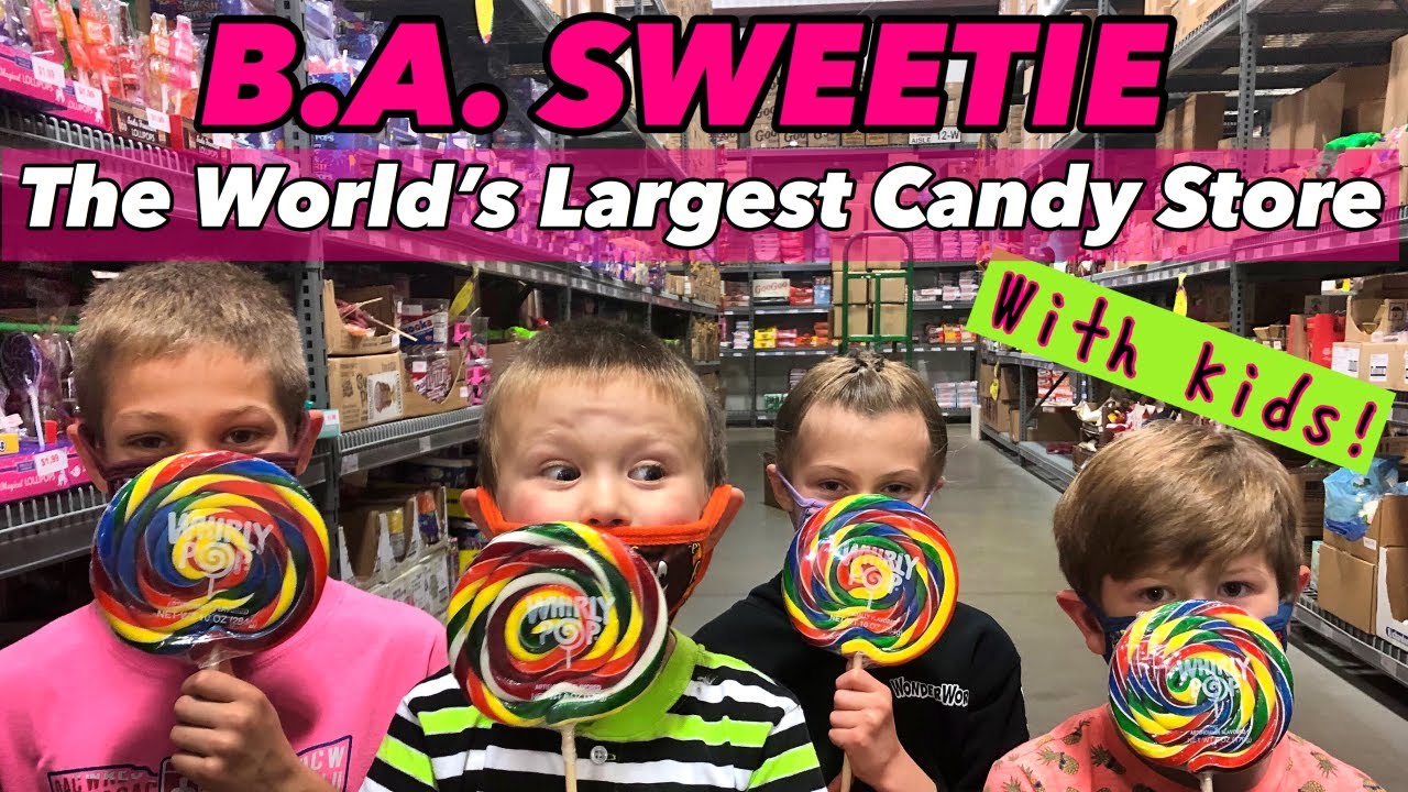 B.A. SWEETIE!!! The World's Largest Candy Store is in Cleveland, Ohio