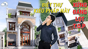 BIỆT THỰ KIỂU PHÁP 3 TẦNG TẠI HÒA BÌNH ĐẸP SIÊU CẤP VŨ TRỤ | THAO LUONG HOME