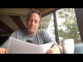 Mike Rowe Reading a letter from his mother