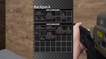 Unreal Engine Tarkov Style Inventory System WIP #1
