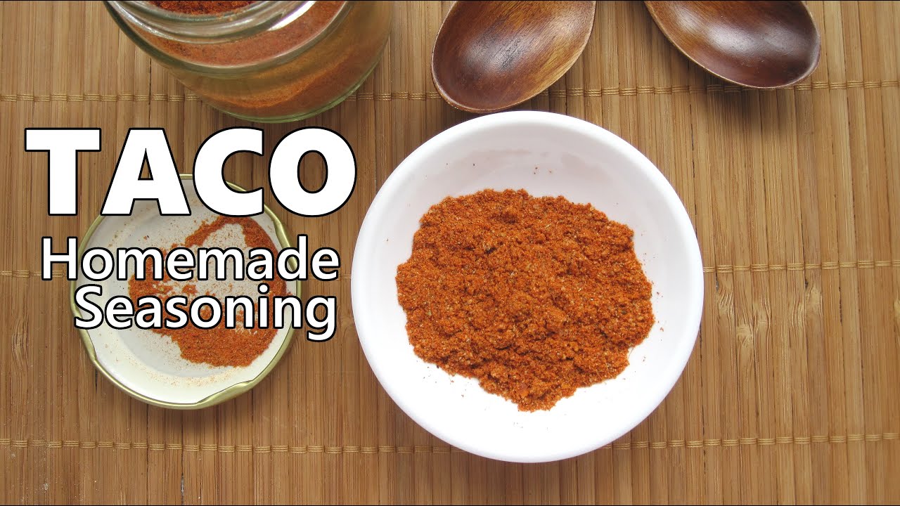 TopRated Taco Seasoning Mix Recipe YouTube