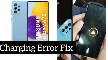 Samsung Galaxy A72 | Charging Error Solution | Charging issue Fix  #chargingsolution