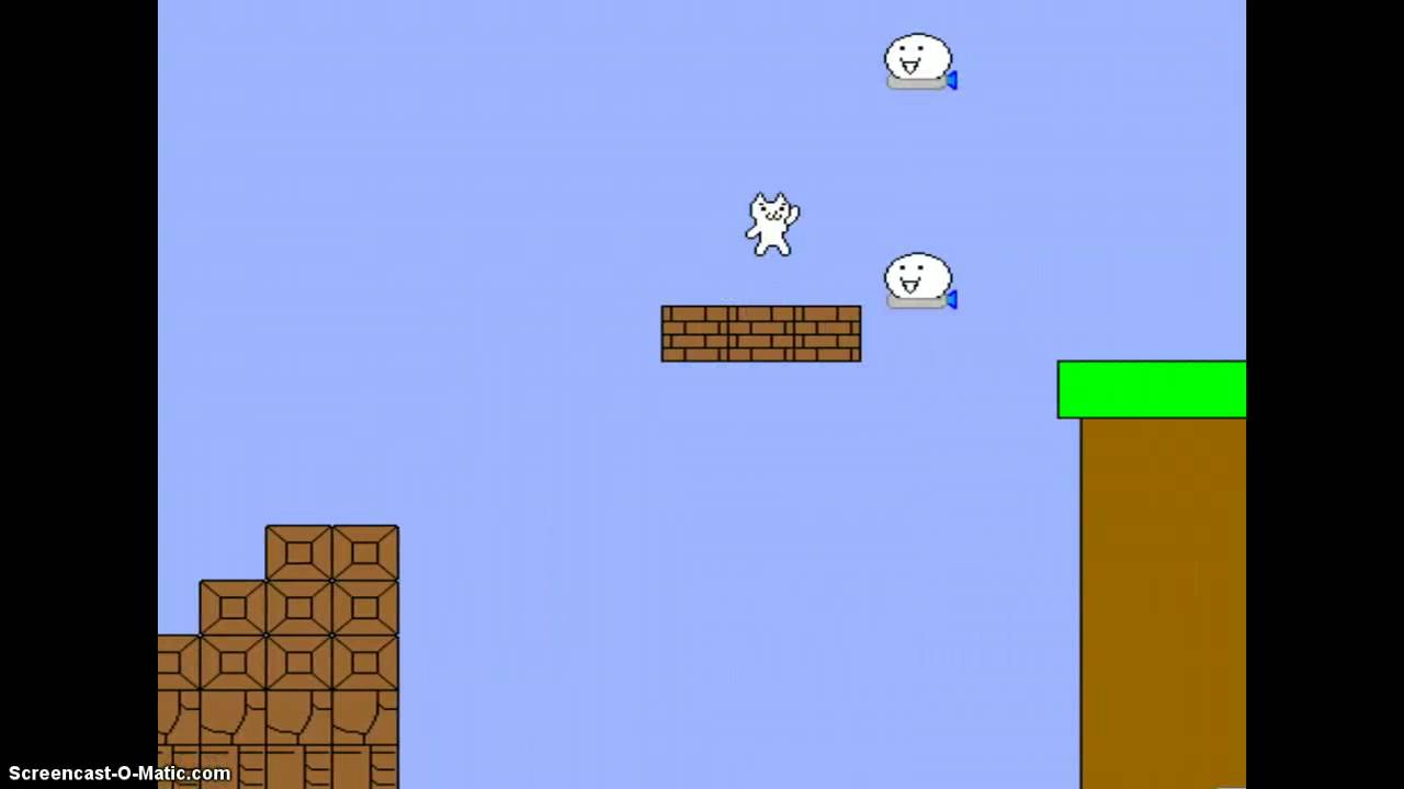 Cat Mario Level 3 Walkthrough 