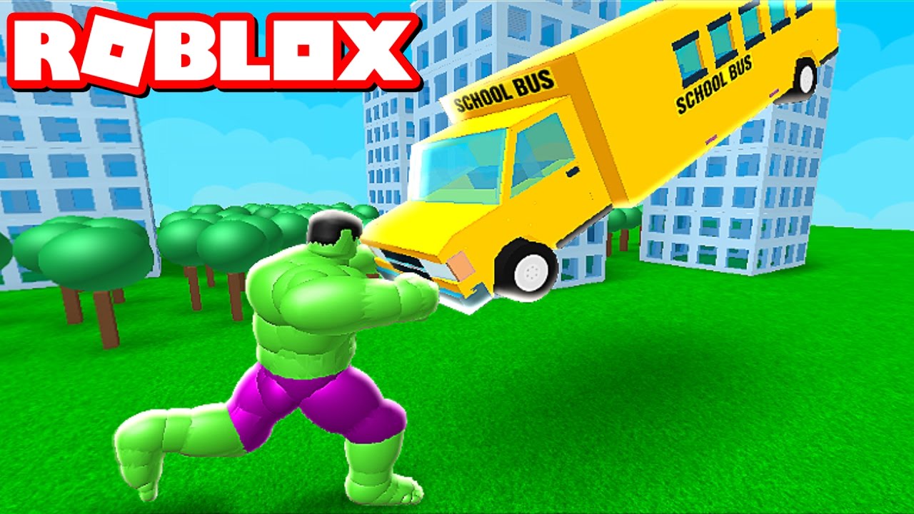 Turning Into The Hulk In Roblox Youtube
