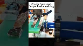 Why Do Electrical Engineers Choose This Method? | Copper Braid & Busbar Demo #weldingprocess#welding Profile