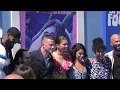 Zendaya, Lebron James, Channing Tatum and Gina Rodriguez arriving to the Smallfoot Premiere at Westw