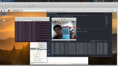 Nhận diện QR code dùng thư viện OpenCV và đẩy dữ liệu về Raspberry Pi dùng ROS publisher