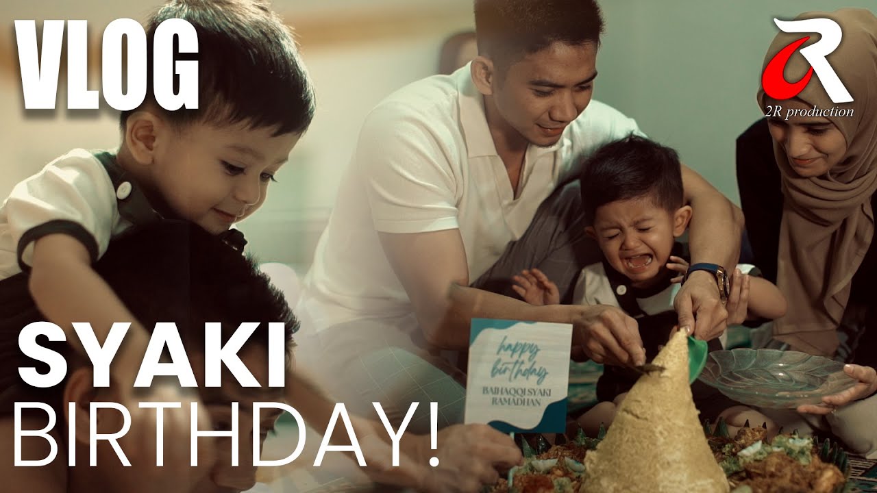 RAYAKAN ULANG TAHUN SYAKI DI PANTI | SYAKI KOK MALAH NANGIS?