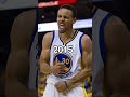 Stephen Curry Over the Years #nba #curry #goldenstatewarriors #basketball #shorts