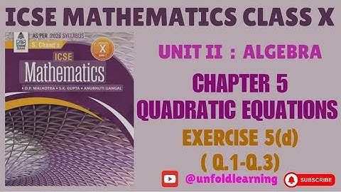 ICSE CLASS 10 | S Chand