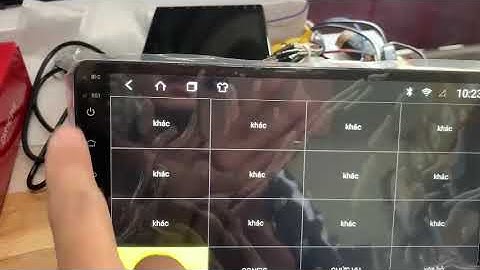 Hướng Dẫn Cài Đặt Phím Điều Hướng, Tăng Giảm Âm Lượng cho Màn Hình Android TS7 TS8