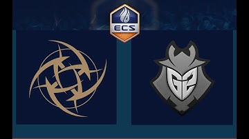 【CSGO ECS】NiP vs G2 - ECS Season 6 Europe - 比赛实况