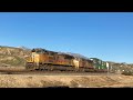 Railfanning San Timeteo canyon, CA 2-11-22