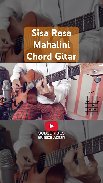Sisa Rasa - Mahalini | Tutorial Chord Kunci Gitar #tutorialgitar #cover #chordgitar #guitartutorial