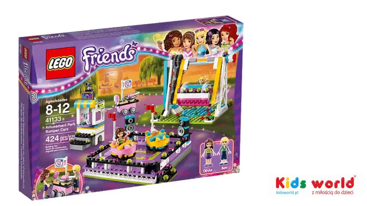 Klocki Lego Friends 41133 Autka W Parku Rozrywki Youtube