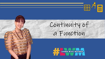 Continuity of a Function - Calculus