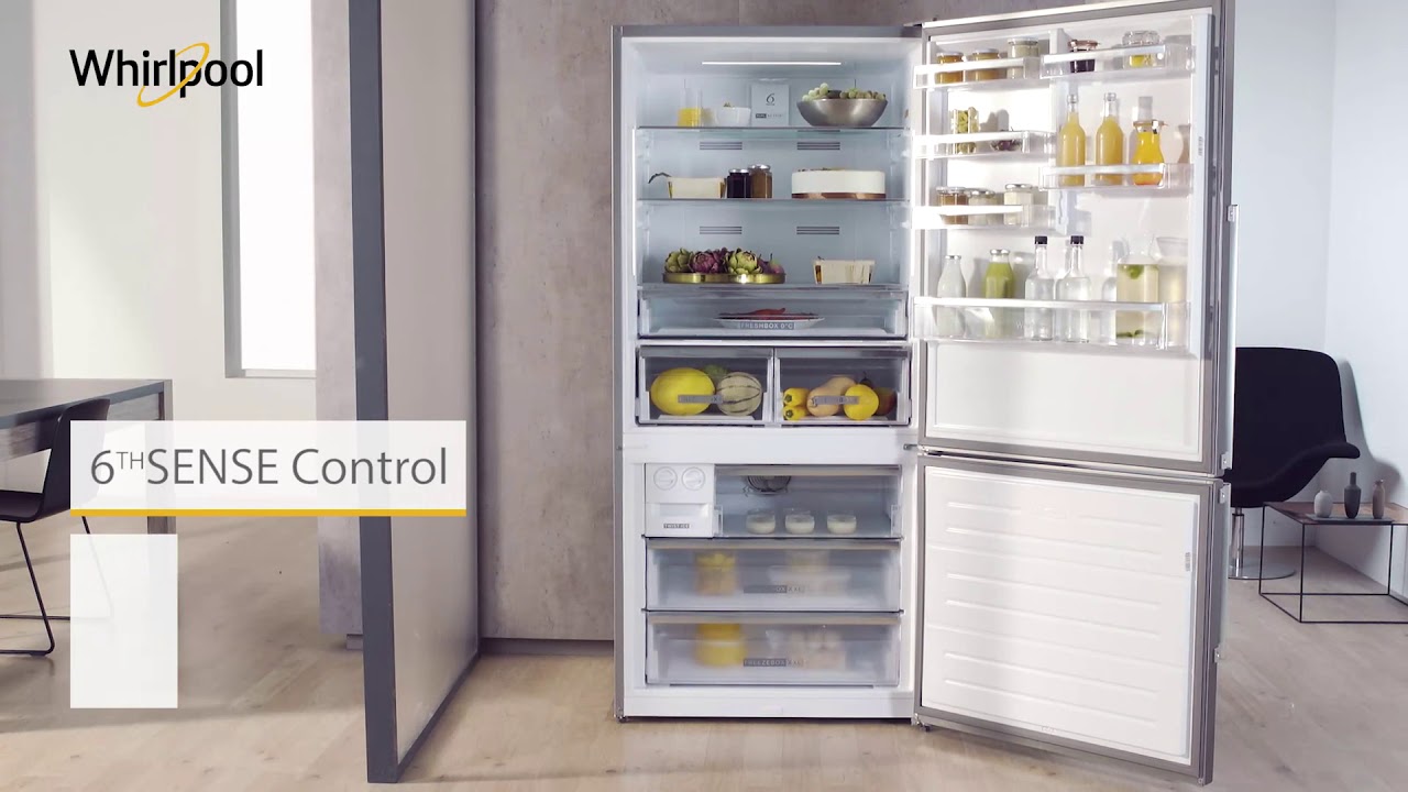 WHIRLPOOL - FRIGORIFERO COMBINATO DA 84 MOD. W 84BE 72 X - YouTube