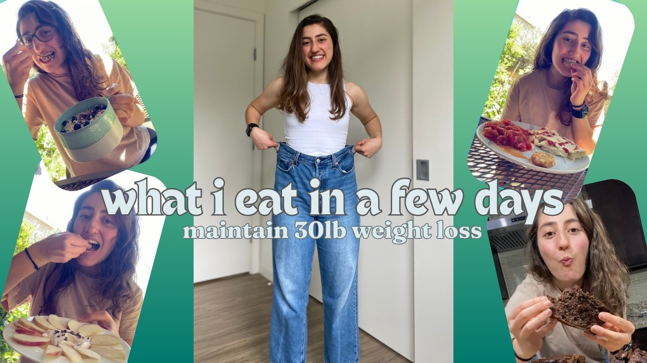 What I Eat in a Day to Maintain 30 Pound Weight Loss | High Protein Realistic Meals