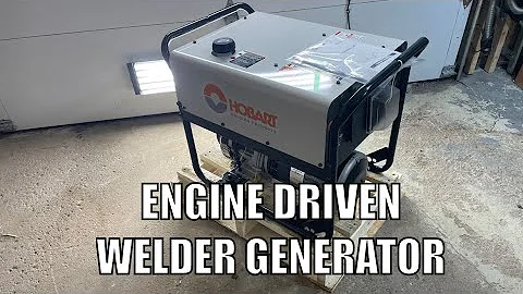 Hobart 145A Engine Driven Welder Generator - Exciting Unboxing & DIY Repair